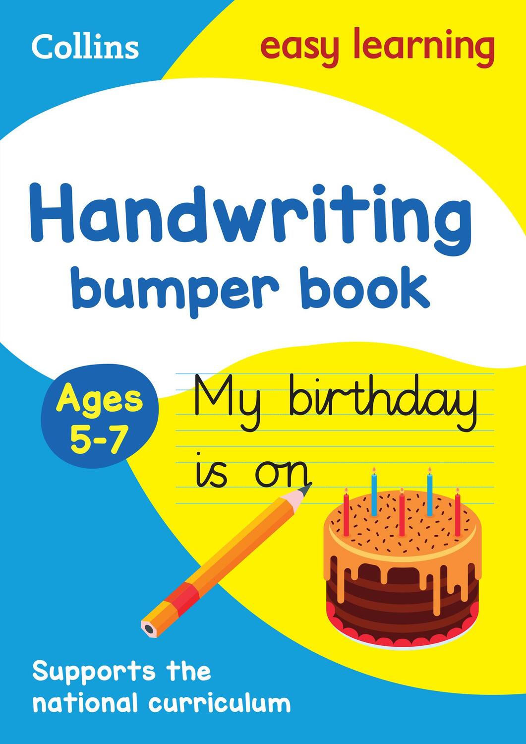 Cover: 9780008151478 | Handwriting Bumper Book Ages 5-7 | Ideal for Home Learning | Learning
