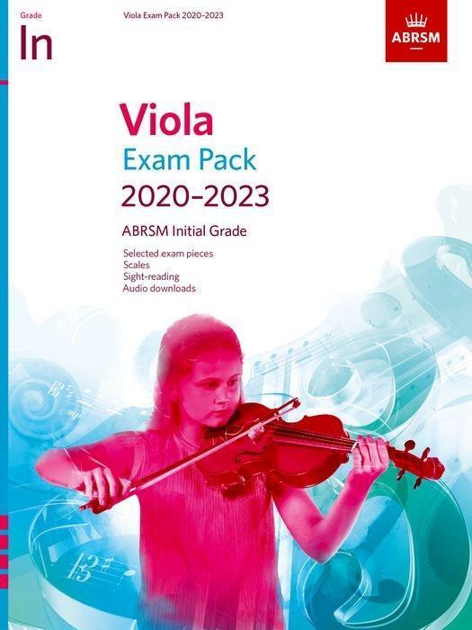 Cover: 9781786012807 | Viola Exam Pack 2020-2023 Initial Grade | Score &amp; Part, with audio