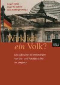 Cover: 9783810029614 | Wirklich ein Volk? | Jürgen W. Falter (u. a.) | Taschenbuch | 711 S.