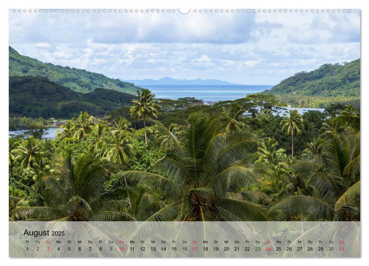 Bild: 9783435623174 | Südseeträume. Paradiese im Pazifik (Wandkalender 2025 DIN A2 quer),...