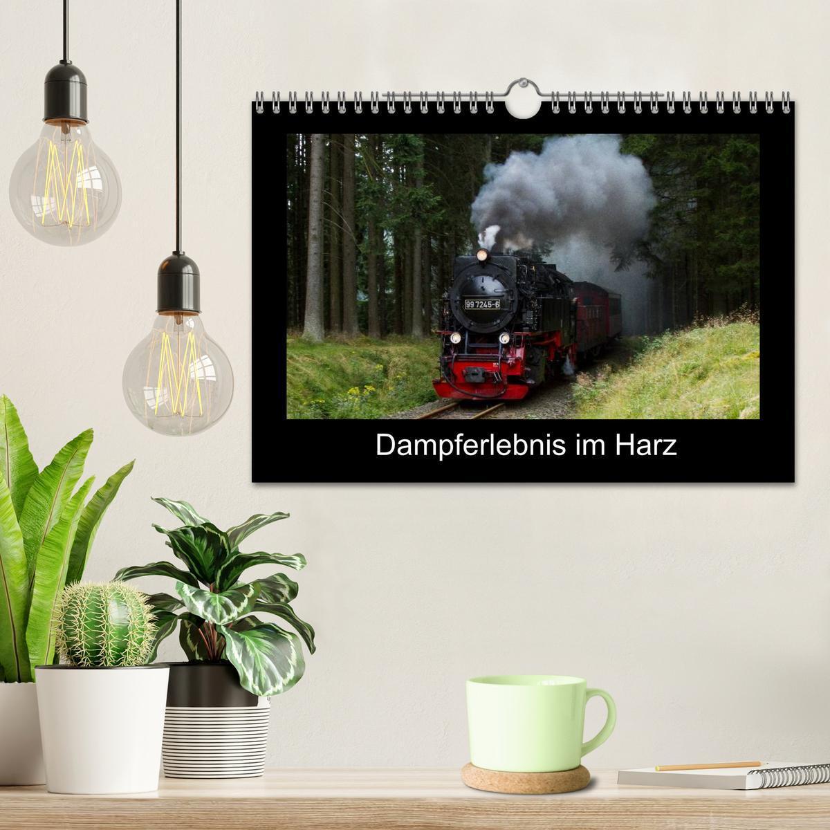 Bild: 9783435674480 | Dampferlebnis im Harz (Wandkalender 2025 DIN A4 quer), CALVENDO...