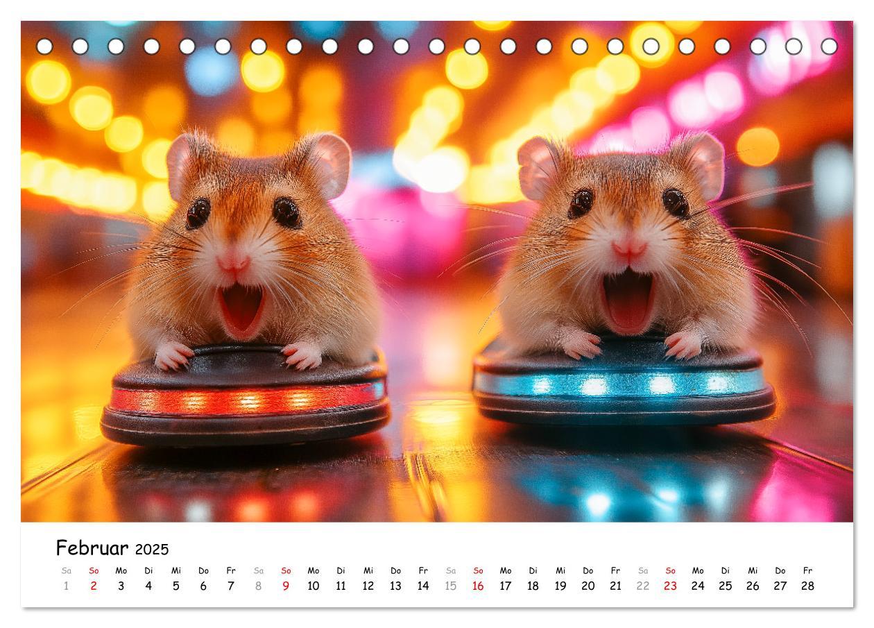 Bild: 9783457211694 | Hamster im Freizeitpark - Lustiger Kalender mit Jahrmarkt-Motiven...