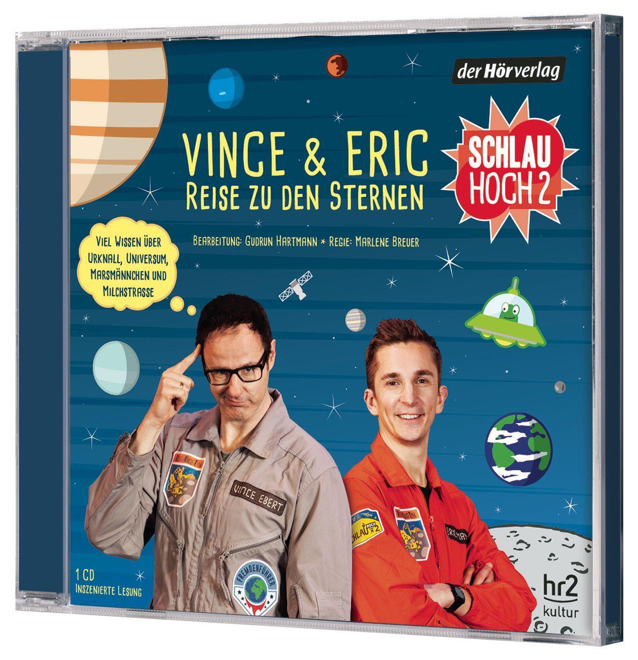 Bild: 9783844533200 | Schlau hoch 2 Vince und Eric Reise zu den Sternen | Ebert (u. a.) | CD