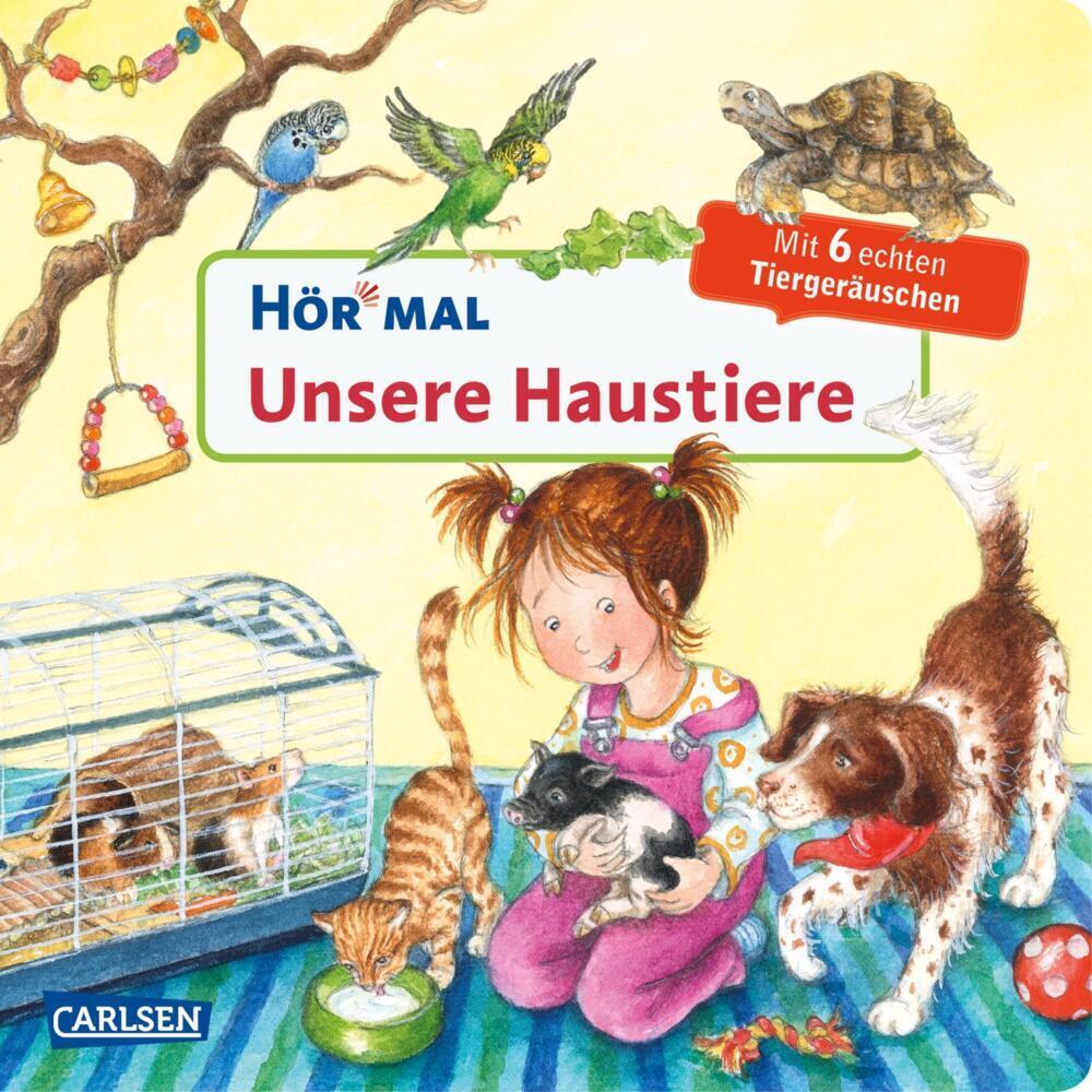 Cover: 9783551250582 | Hör mal (Soundbuch): Unsere Haustiere | Kyrima Trapp | Buch | Unzerr.