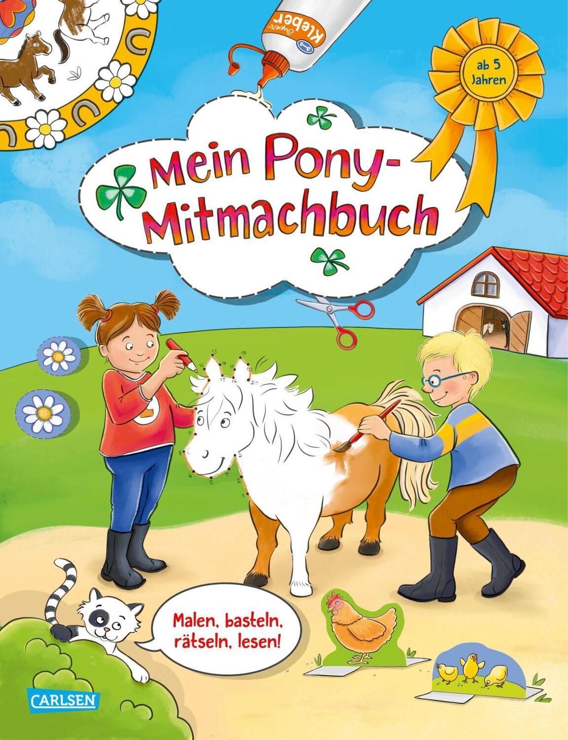Cover: 9783551191069 | Mein Pony-Mitmachbuch | Corinna Wieja | Taschenbuch | 128 S. | Deutsch