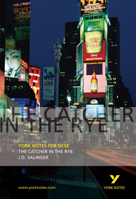 Cover: 9780582772724 | Jerome D. Salinger 'The Catcher in the Rye' | Nigel Tookey (u. a.)