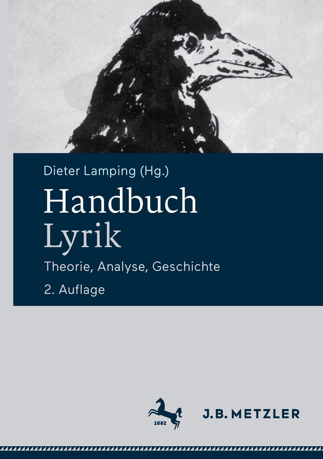 Cover: 9783476026316 | Handbuch Lyrik | Theorie, Analyse, Geschichte | Dieter Lamping | Buch