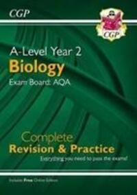 Cover: 9781789080254 | A-Level Biology: AQA Year 2 Complete Revision &amp; Practice with...