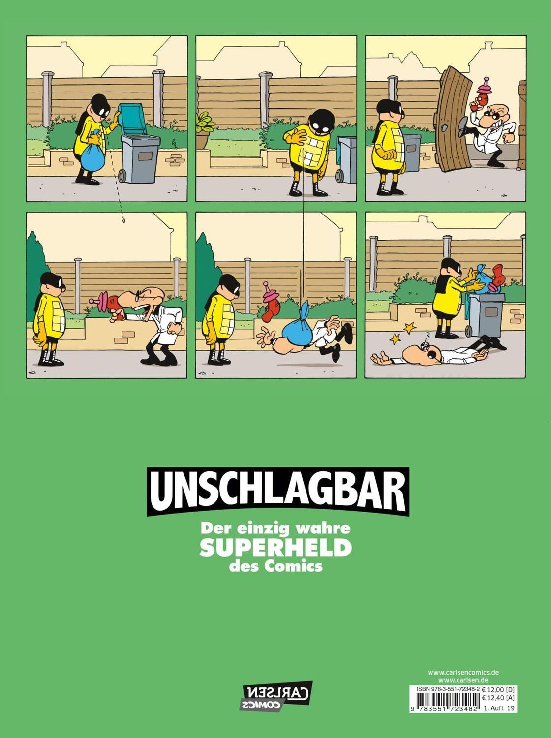 Rückseite: 9783551723482 | Unschlagbar! 2: Mein Nachbar, der Superheld | Pascal Jousselin | Buch
