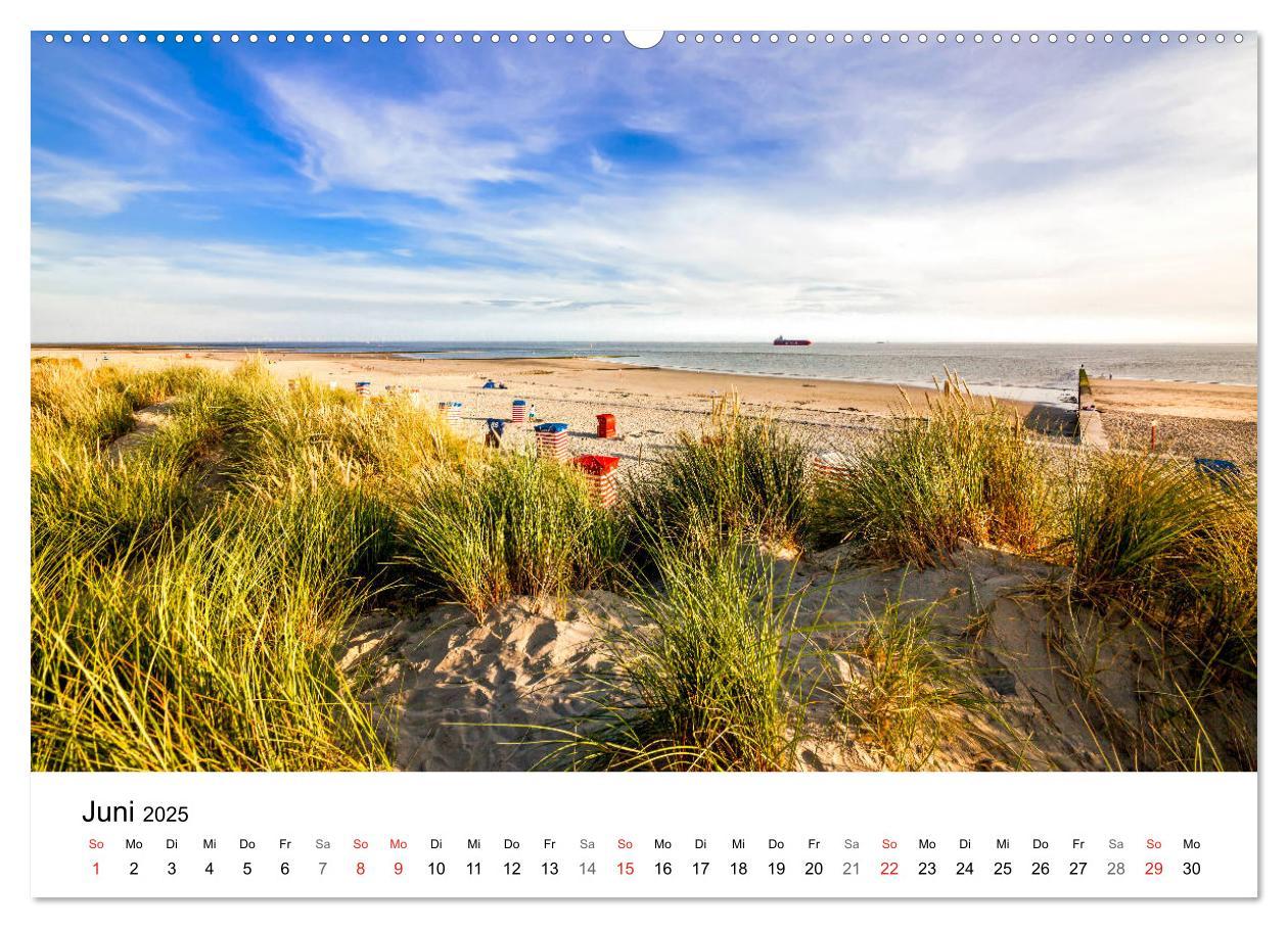 Bild: 9783435494200 | Borkum - Inselblicke (Wandkalender 2025 DIN A2 quer), CALVENDO...