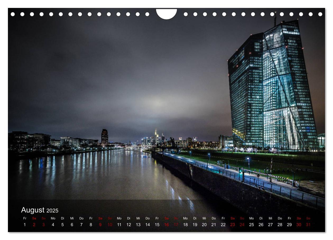 Bild: 9783435401864 | Frankfurt city view (Wandkalender 2025 DIN A4 quer), CALVENDO...