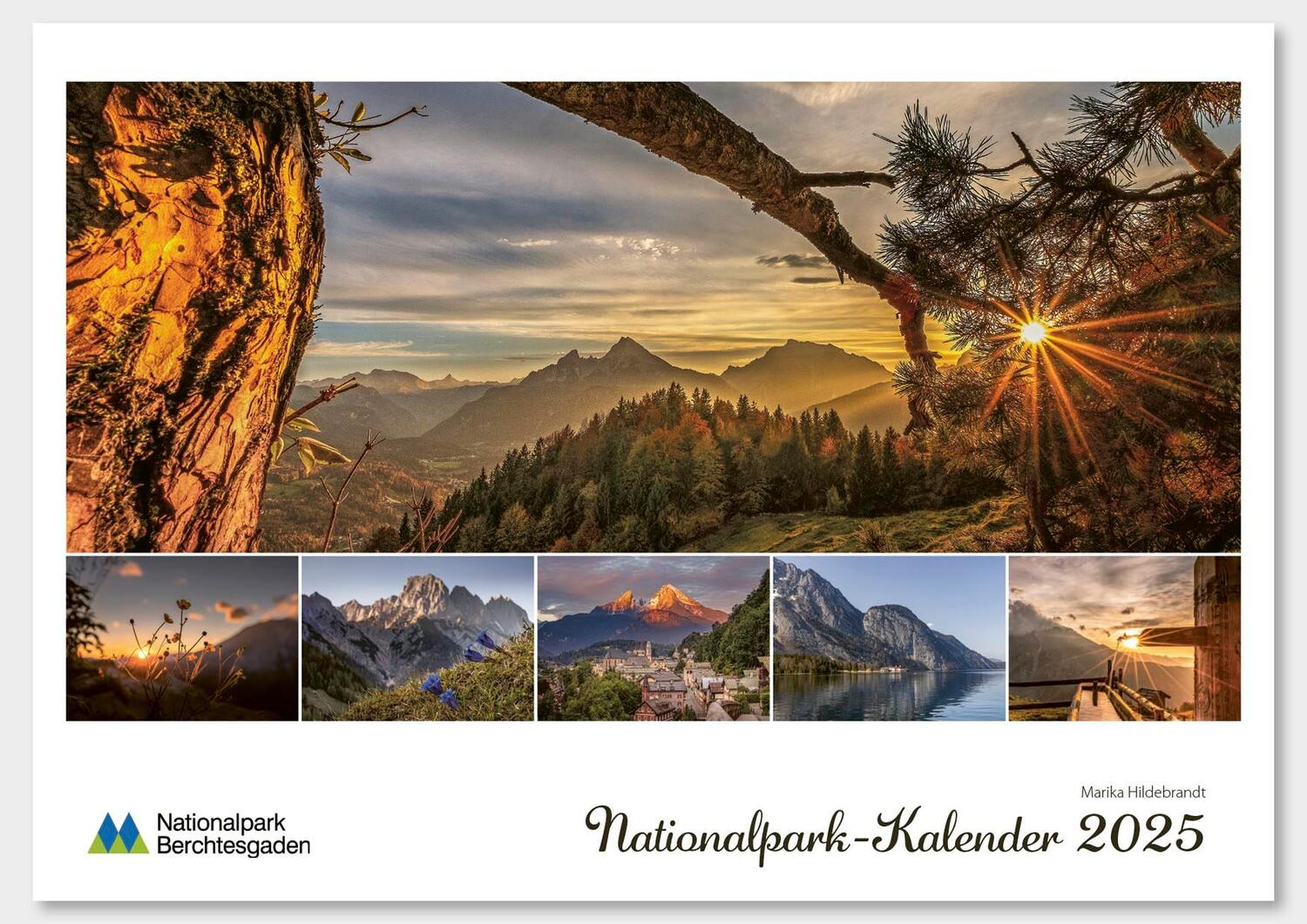 Cover: 9783985040872 | Nationalpark Berchtesgaden Kalender 2025 | Marika Hildebrandt | 28 S.