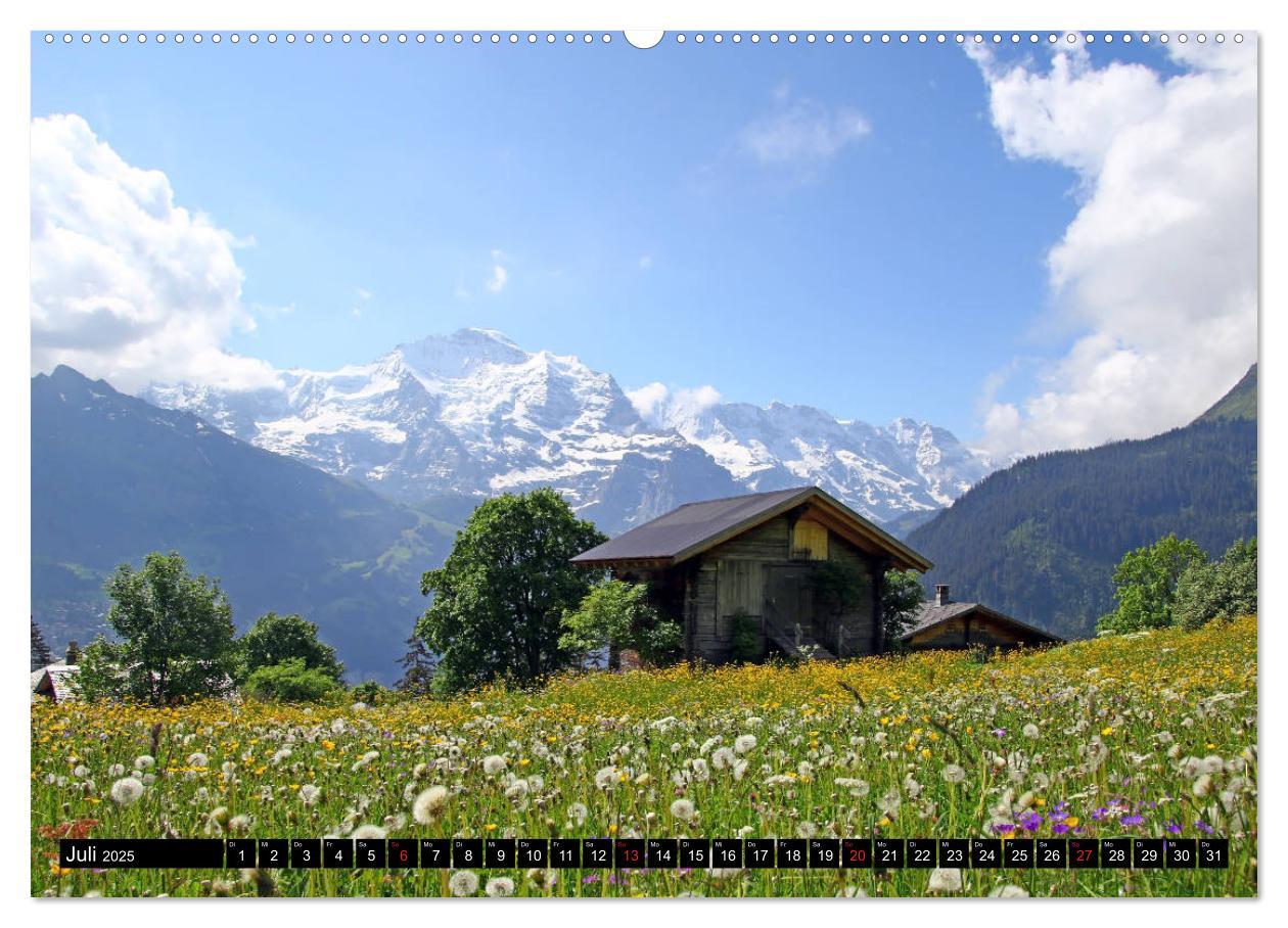 Bild: 9783435265886 | Berge im Berner Oberland (hochwertiger Premium Wandkalender 2025...