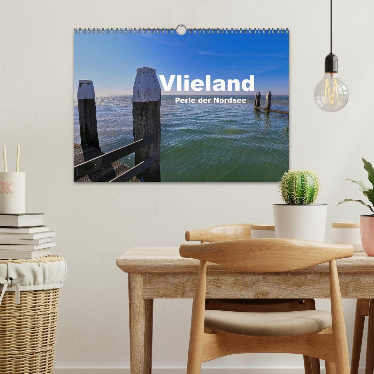 Bild: 9783435688852 | Vlieland Perle an der Nordsee (Wandkalender 2025 DIN A3 quer),...