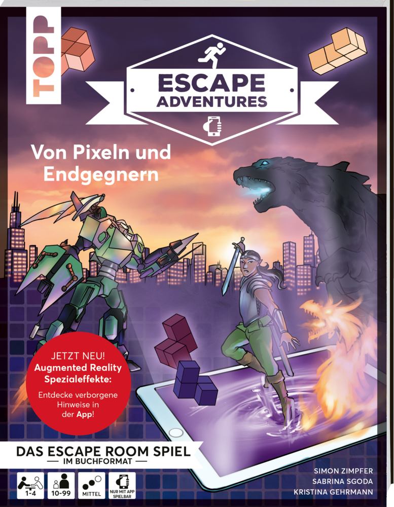 Cover: 9783772445323 | Escape Adventures AR - Augmented Reality. Von Pixeln und Endgegnern