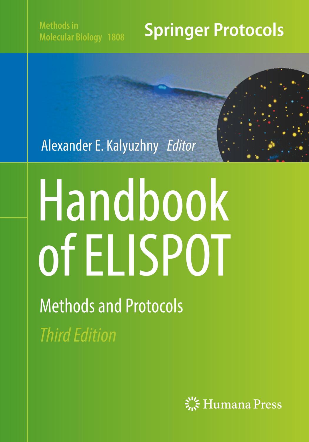 Cover: 9781493993284 | Handbook of ELISPOT | Methods and Protocols | Alexander E. Kalyuzhny