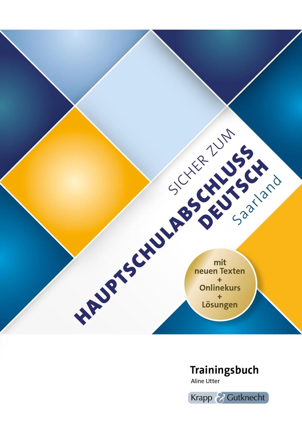 Cover: 9783963230554 | Sicher zum Hauptschulabschluss Deutsch Saarland - Trainingsbuch | 2020