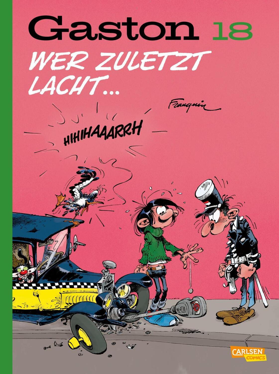 Cover: 9783551744555 | Gaston Neuedition 18: Wer zuletzt lacht ... | André Franquin | Buch