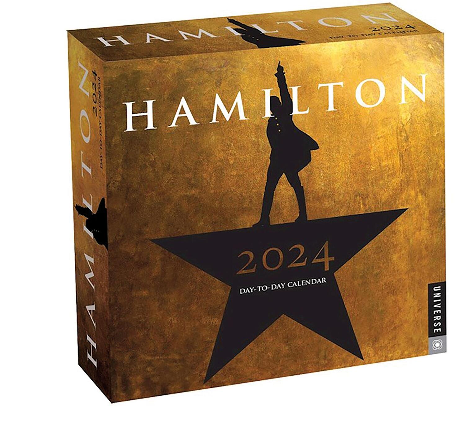 Cover: 9780789343048 | Hamilton 2024 Day-To-Day Calendar: An American Musical | LLC (u. a.)