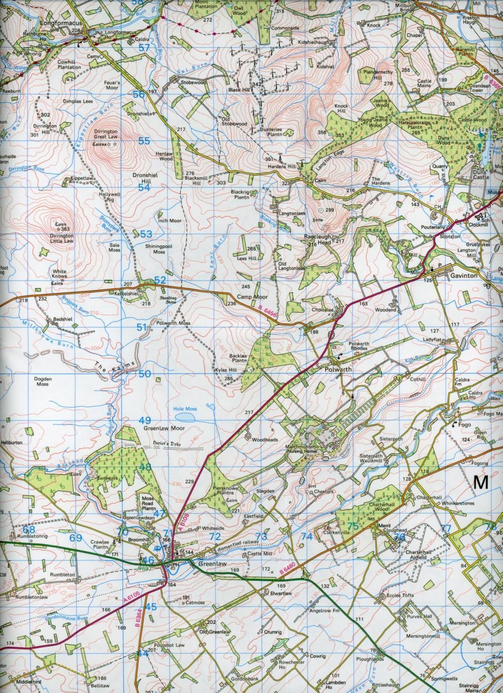 Bild: 9780319261729 | Kelso &amp; Coldstream, Jedburgh &amp; Duns | Ordnance Survey | (Land-)Karte