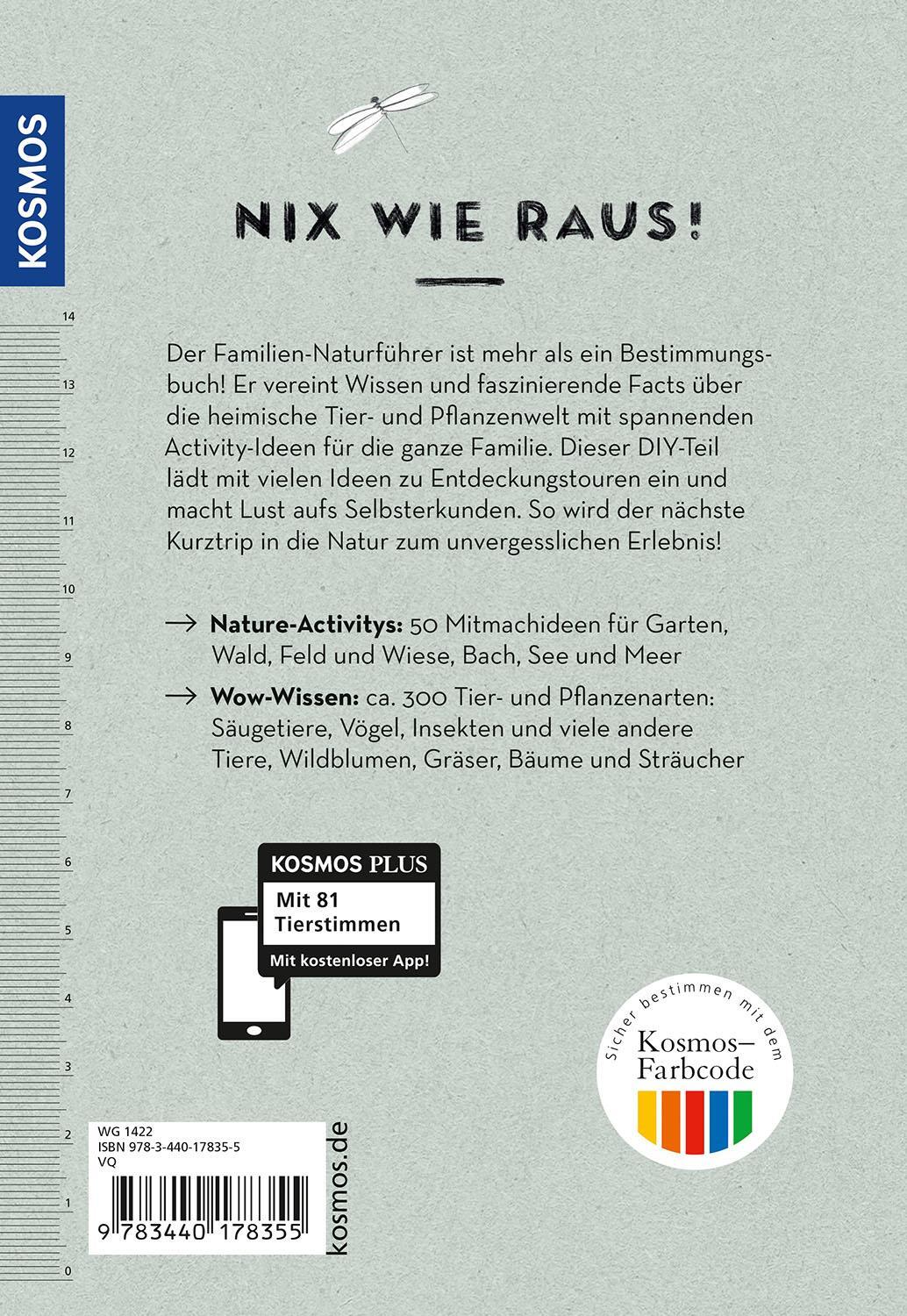 Rückseite: 9783440178355 | Familien-Naturführer | Katharina Hedder | Taschenbuch | 352 S. | 2024