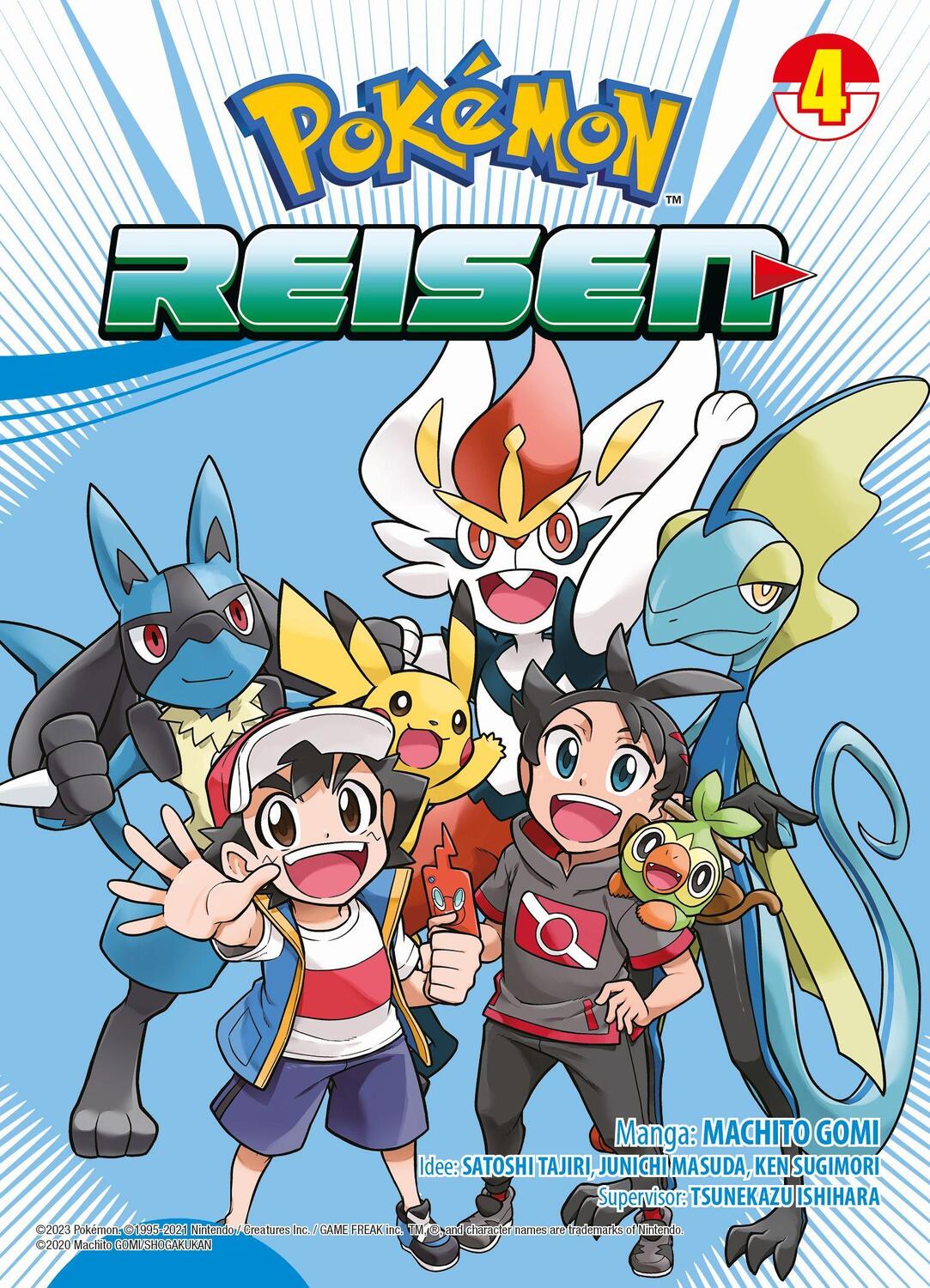 Cover: 9783741632082 | Pokémon Reisen 04 | Bd. 4 | Gomi Machito | Taschenbuch | 184 S. | 2023