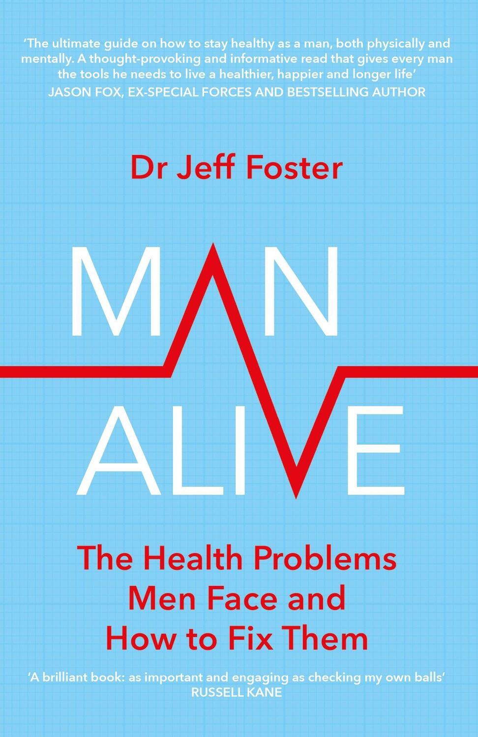 Cover: 9780349427850 | Man Alive | The health problems men face and how to fix them | Foster