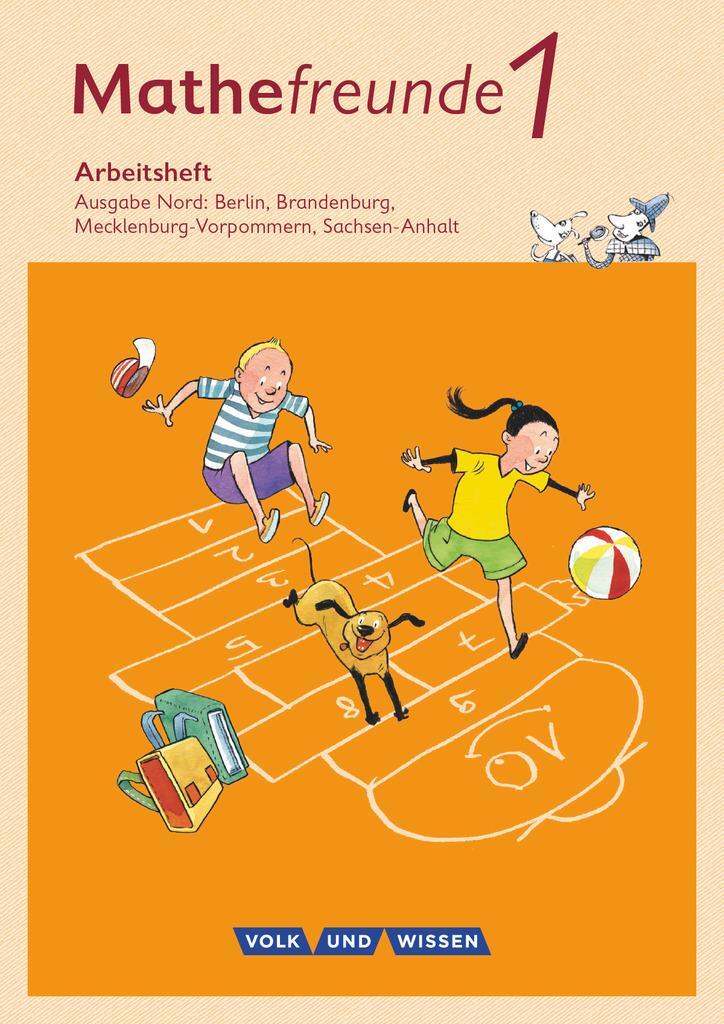 Cover: 9783060837045 | Mathefreunde 1. Schuljahr. Arbeitsheft. Nord | Jana Richter | Buch