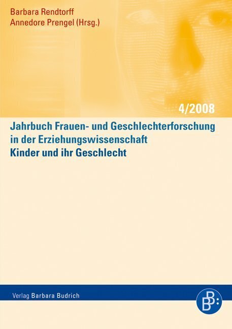 Cover: 9783866491816 | Kinder und ihr Geschlecht | Barbara Rendtorff (u. a.) | Taschenbuch