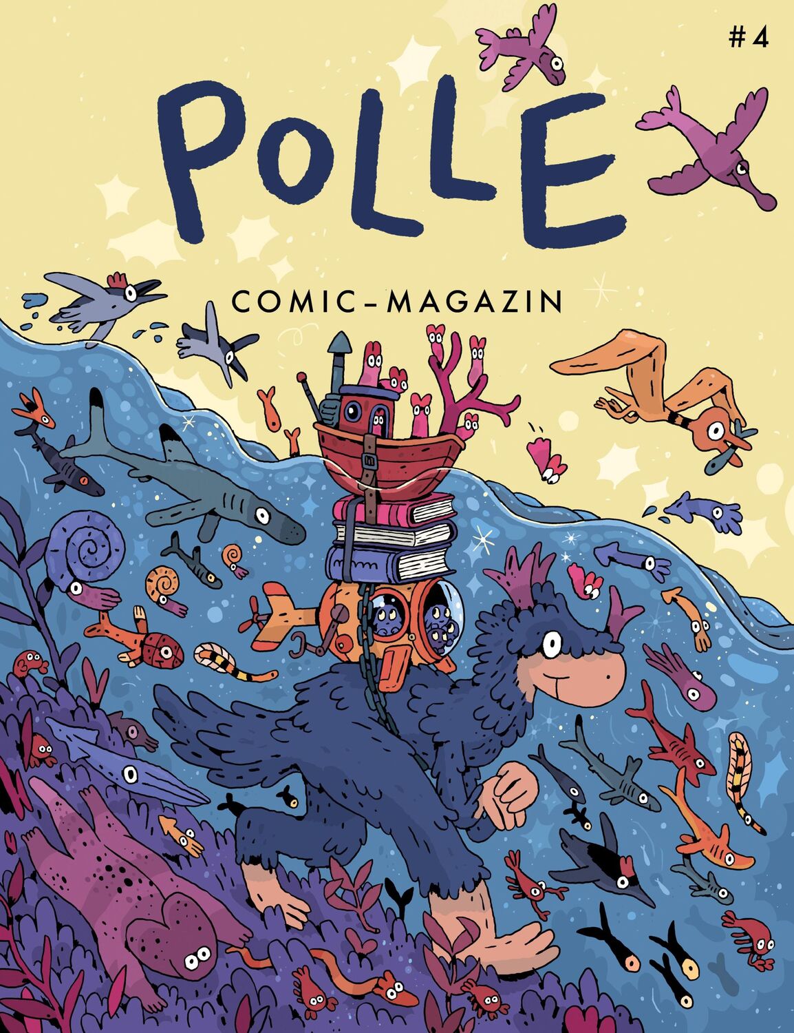 Cover: 9783982285009 | POLLE #4: Kindercomic-Magazin | Wiebke Helmchen (u. a.) | Taschenbuch