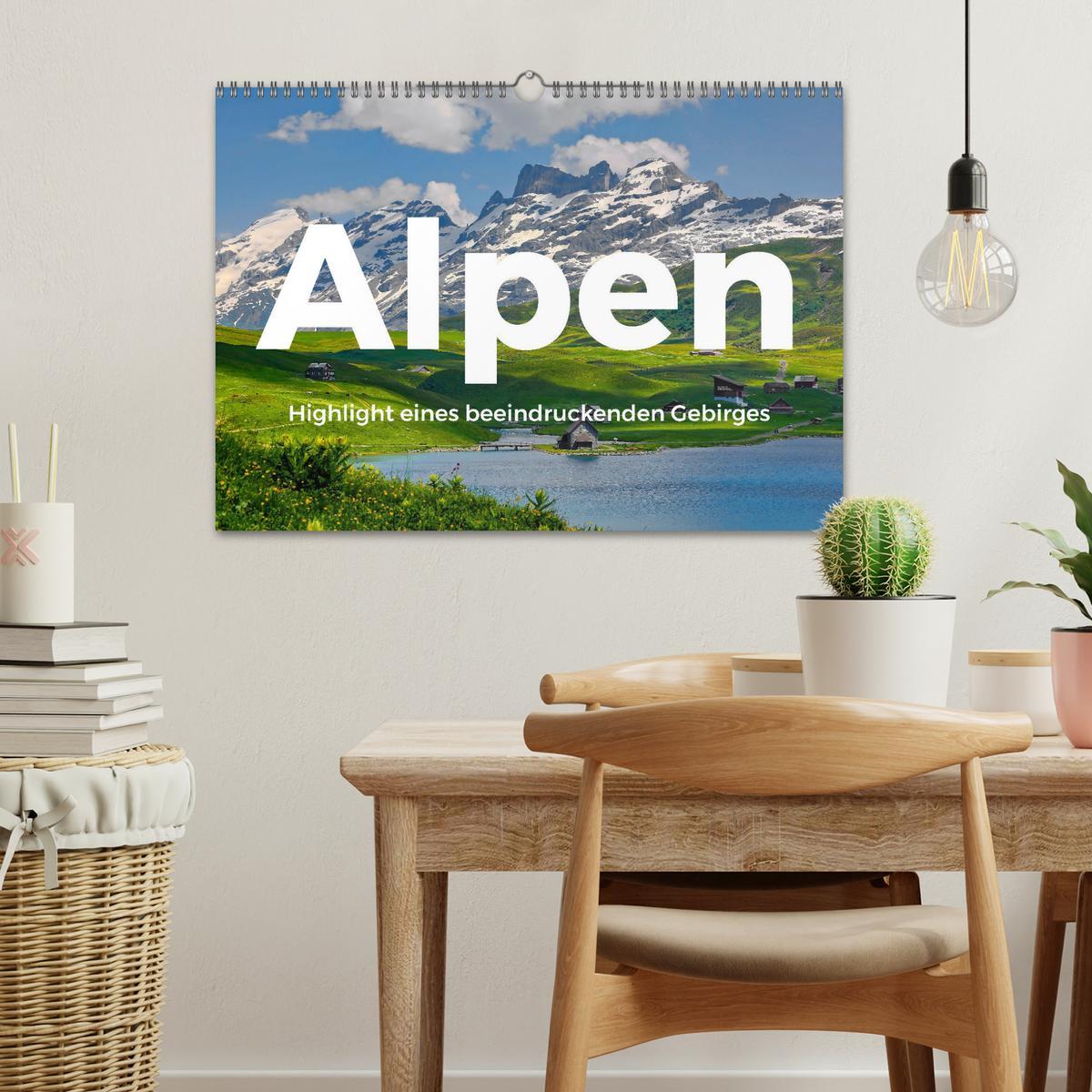 Bild: 9783435007349 | Alpen - Highlight eines beeindruckenden Gebirges (Wandkalender 2025...