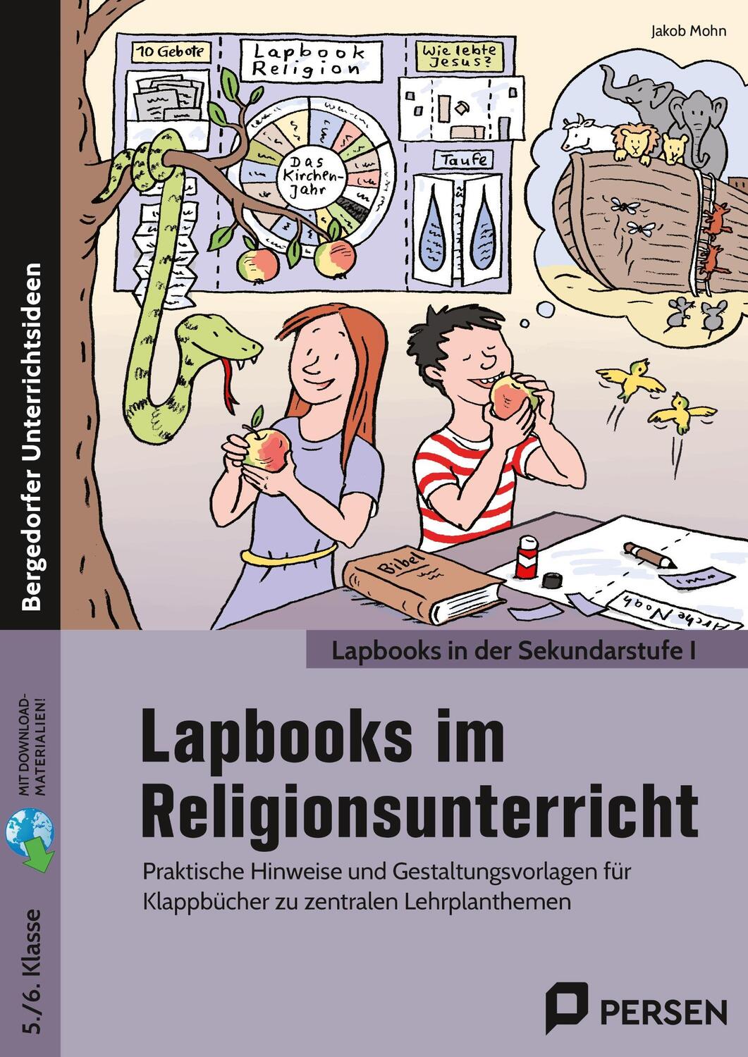Cover: 9783403208259 | Lapbooks im Religionsunterricht - 5./6. Klasse | Jakob Mohn | Bundle