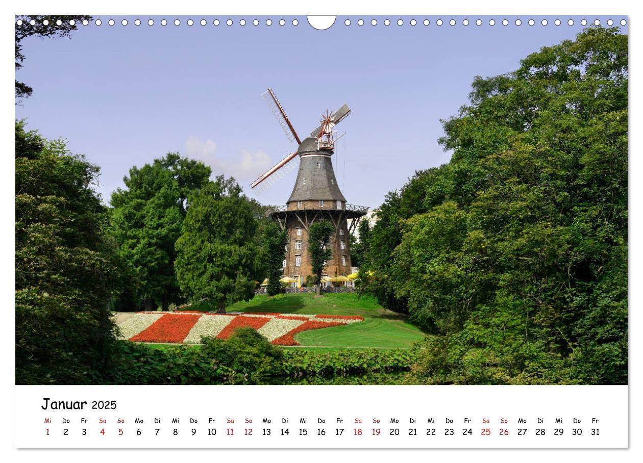 Bild: 9783435288670 | Bremen - Die Hansestadt an der Weser (Wandkalender 2025 DIN A3...