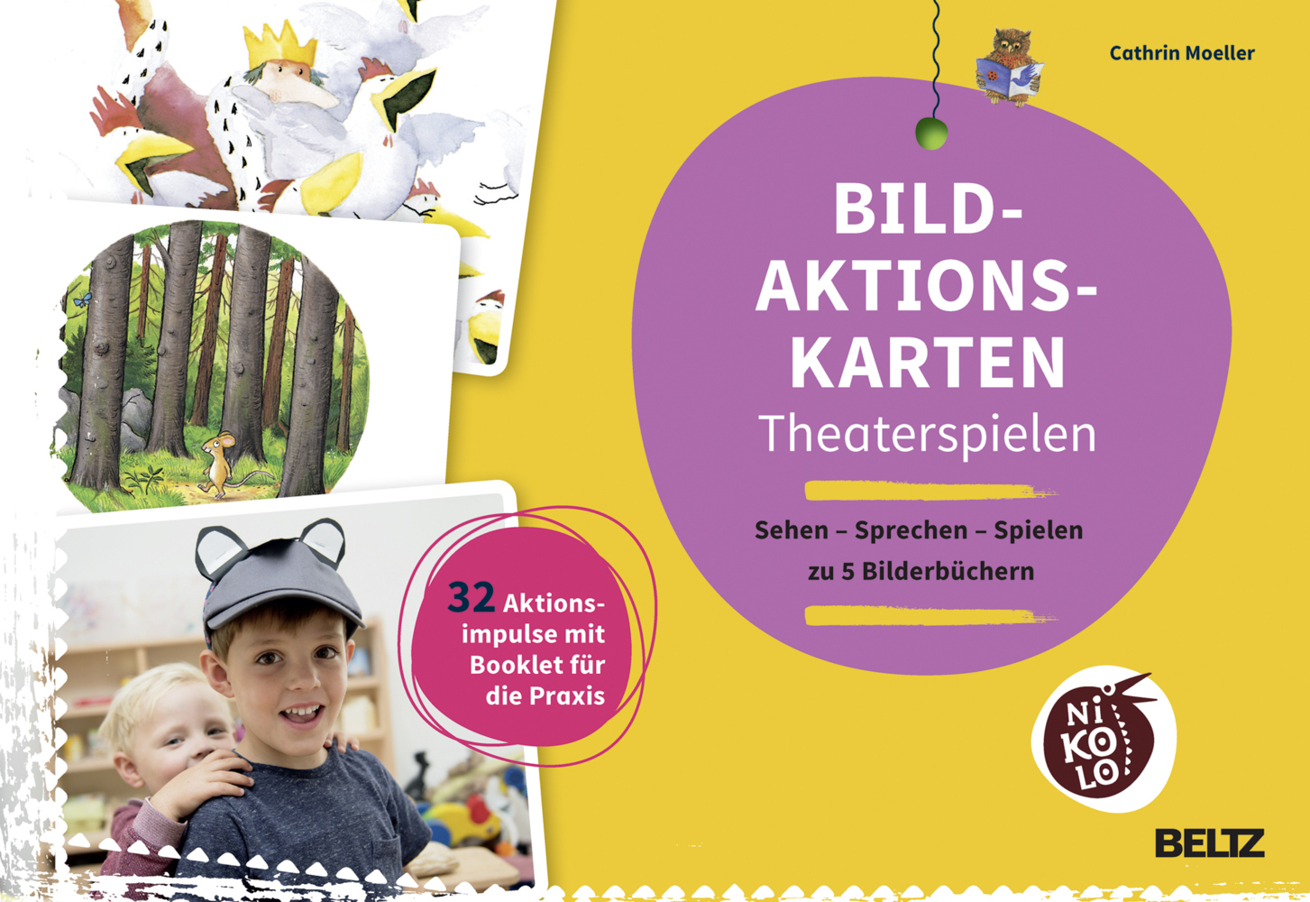 Cover: 9783407727374 | Bild-Aktionskarten Theaterspielen | Cathrin Moeller | Box | 2015