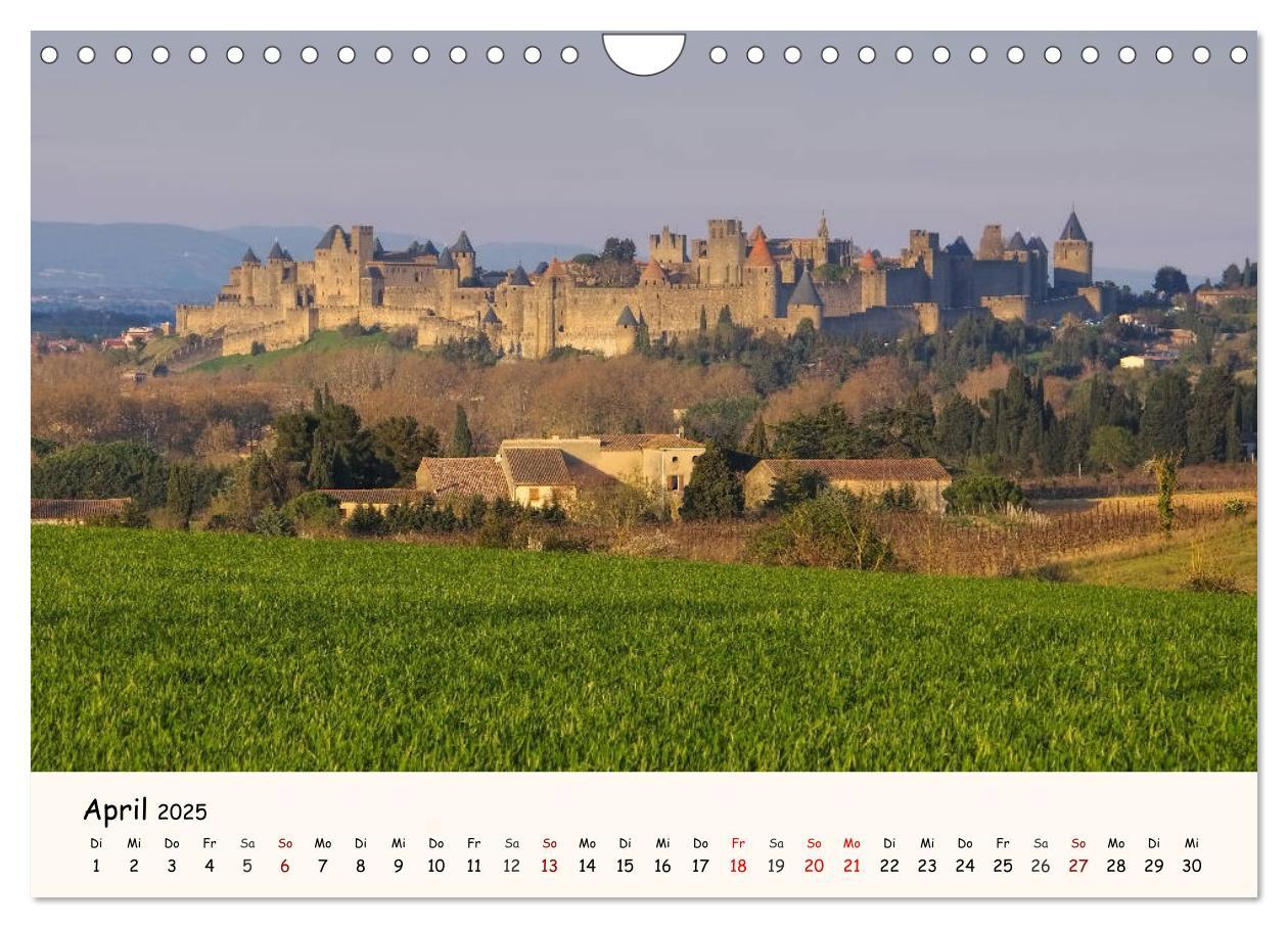 Bild: 9783435456055 | Cite von Carcassonne - Zeitreise ins Mittelalter (Wandkalender 2025...