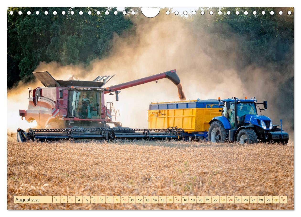 Bild: 9783435292233 | Giganten in der Landwirtschaft - Mähdrescher (Wandkalender 2025 DIN...