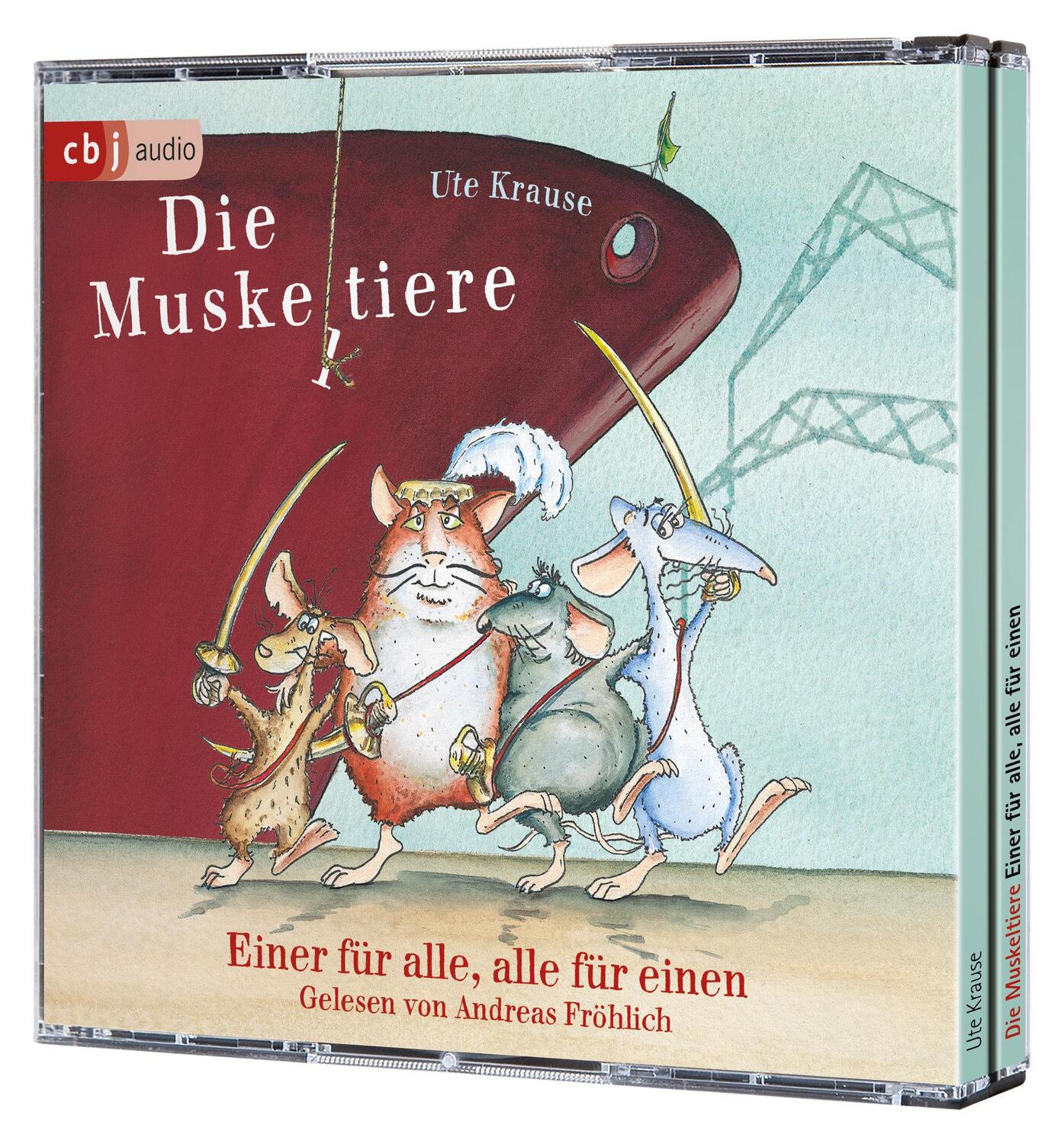 Bild: 9783837127478 | Die Muskeltiere | Einer für alle - alle für einen | Ute Krause | CD