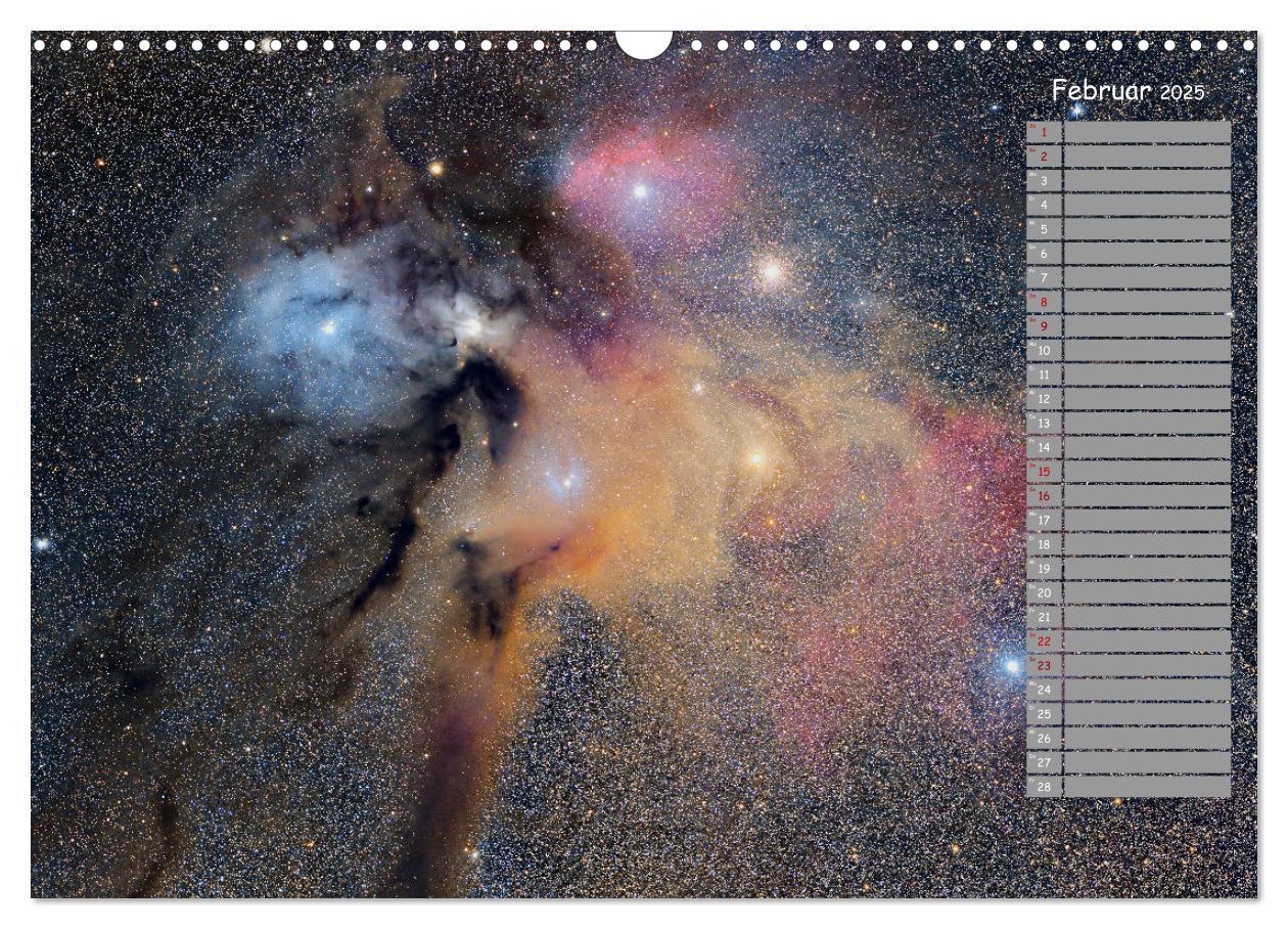 Bild: 9783457194379 | Deep-Sky Amateurastronomie (Wandkalender 2025 DIN A3 quer),...