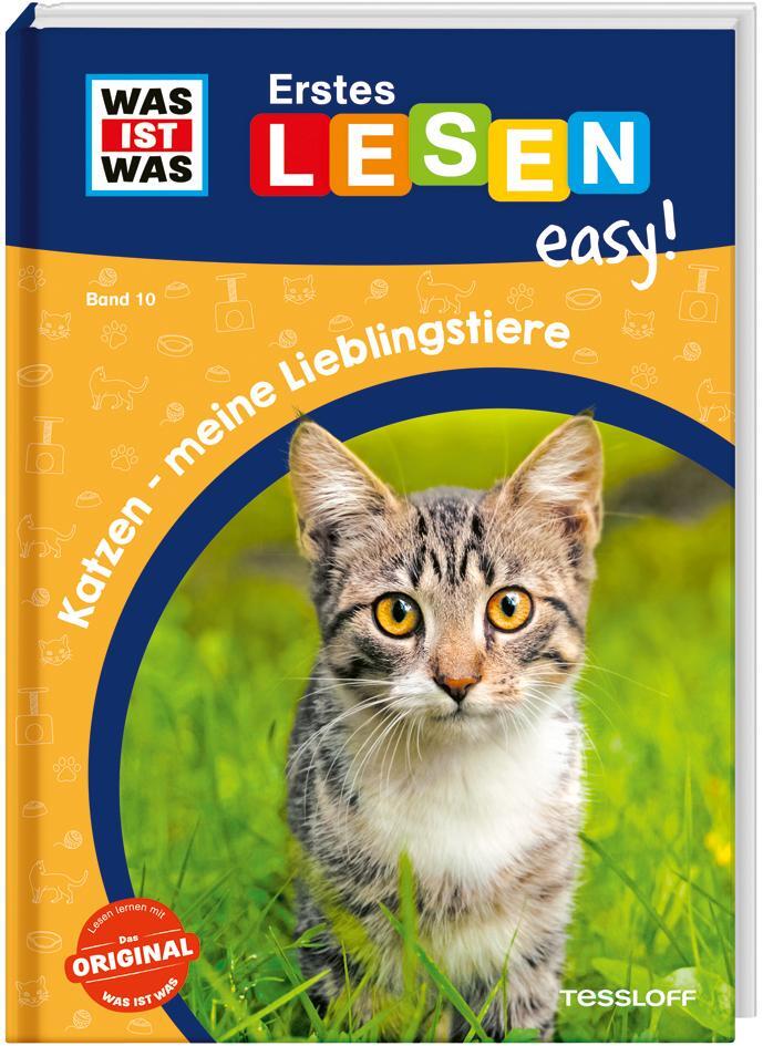 Cover: 9783788677282 | WAS IST WAS Erstes Lesen easy! Band 10. Katzen - meine Lieblingstiere