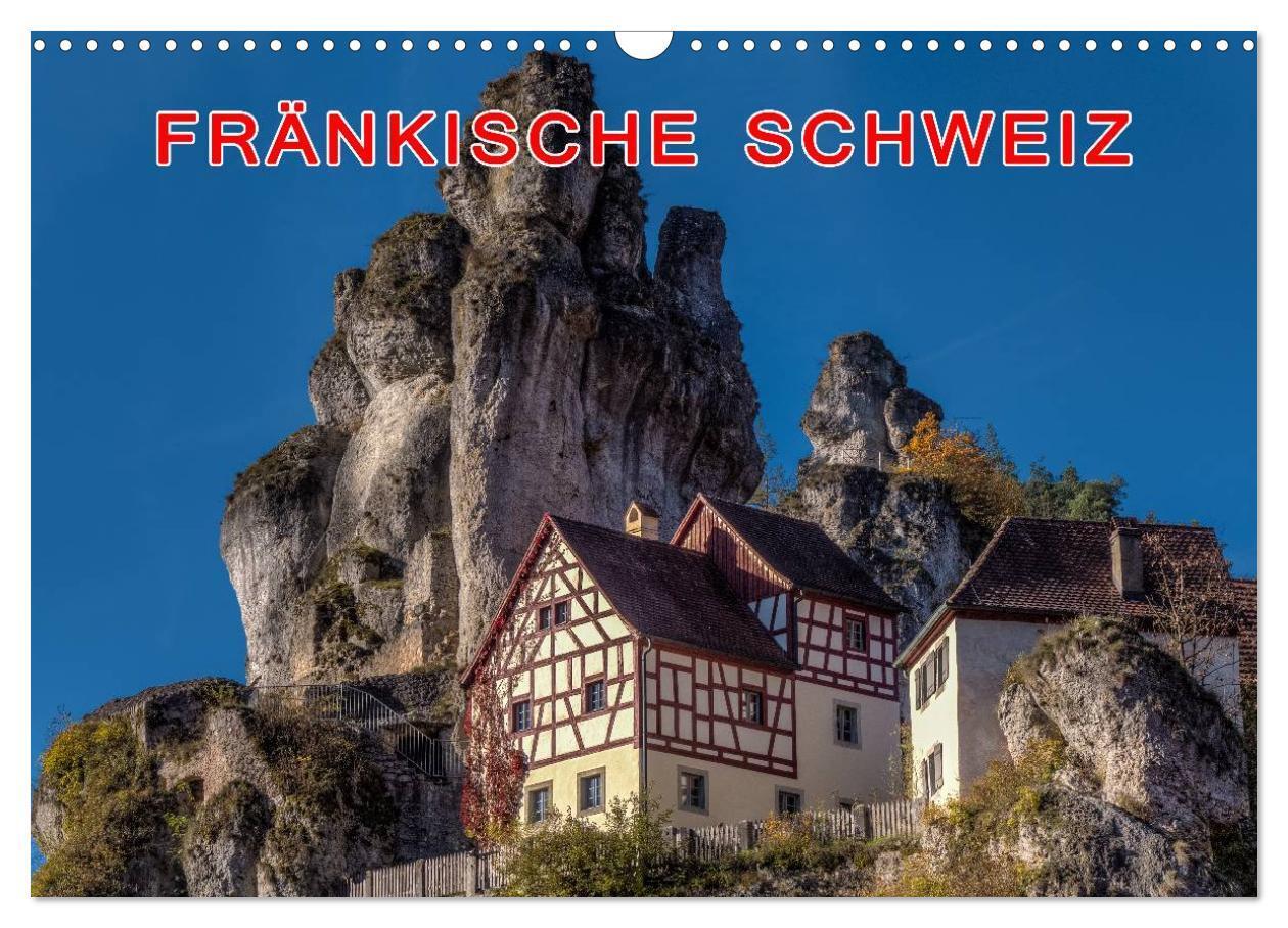 Cover: 9783675903777 | Fränkische Schweiz (Wandkalender 2024 DIN A3 quer), CALVENDO...