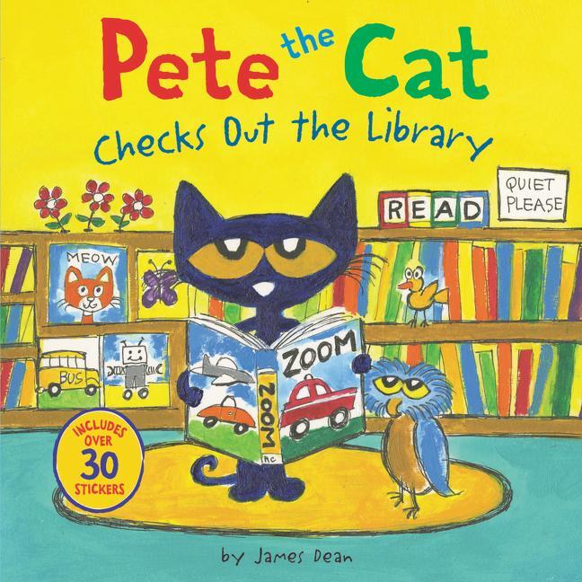 Cover: 9780062675323 | Pete the Cat Checks Out the Library | James Dean (u. a.) | Taschenbuch
