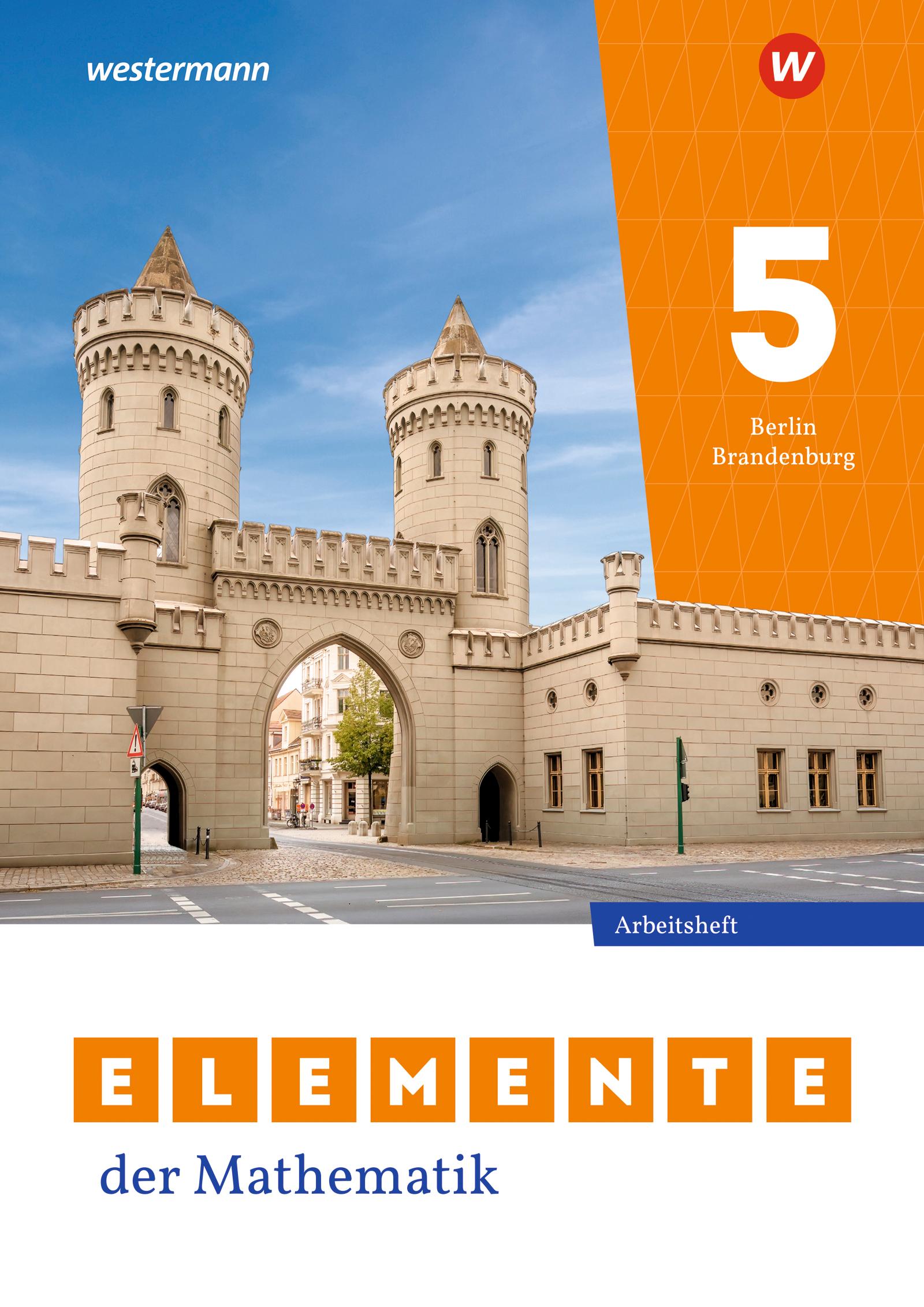 Cover: 9783141373721 | Elemente der Mathematik SI 5. Arbeitsheft mit Lösungen. Für Berlin...