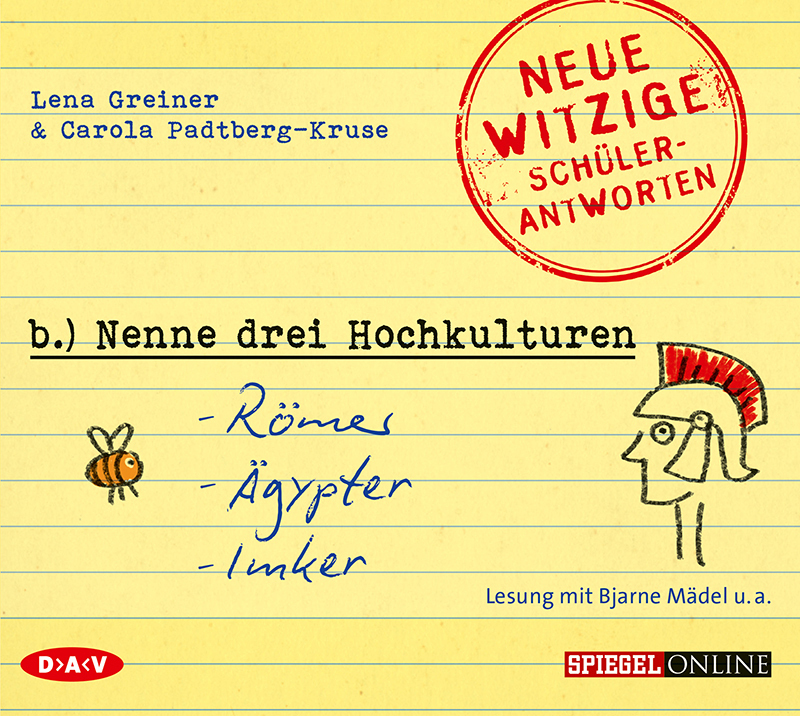 Cover: 9783862318209 | »Nenne drei Hochkulturen: Römer, Ägypter, Imker«. Neue witzige...