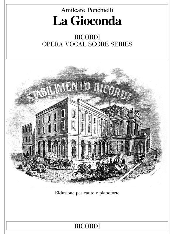 Cover: 9790040448641 | La Gioconda | Amilcare Ponchielli | Klavierauszug | Englisch | 1980