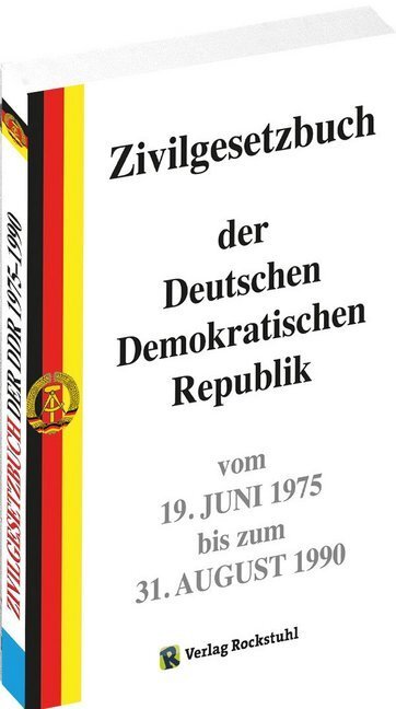 Cover: 9783938997253 | Zivilgesetzbuch der DDR 1975-1990 | Harald Rockstuhl | Taschenbuch