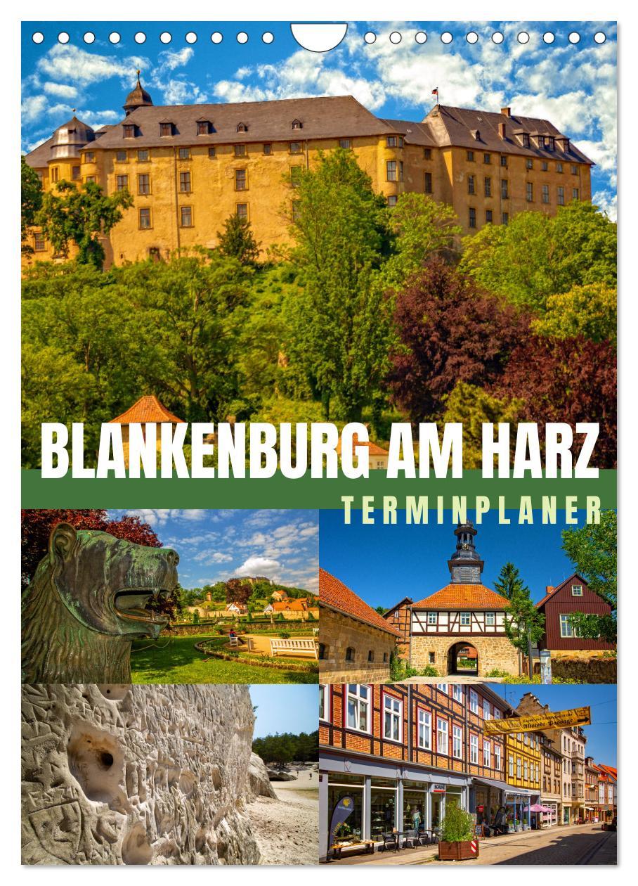 Cover: 9783383823831 | Blankenburg am Harz - Terminplaner (Wandkalender 2025 DIN A4 hoch),...