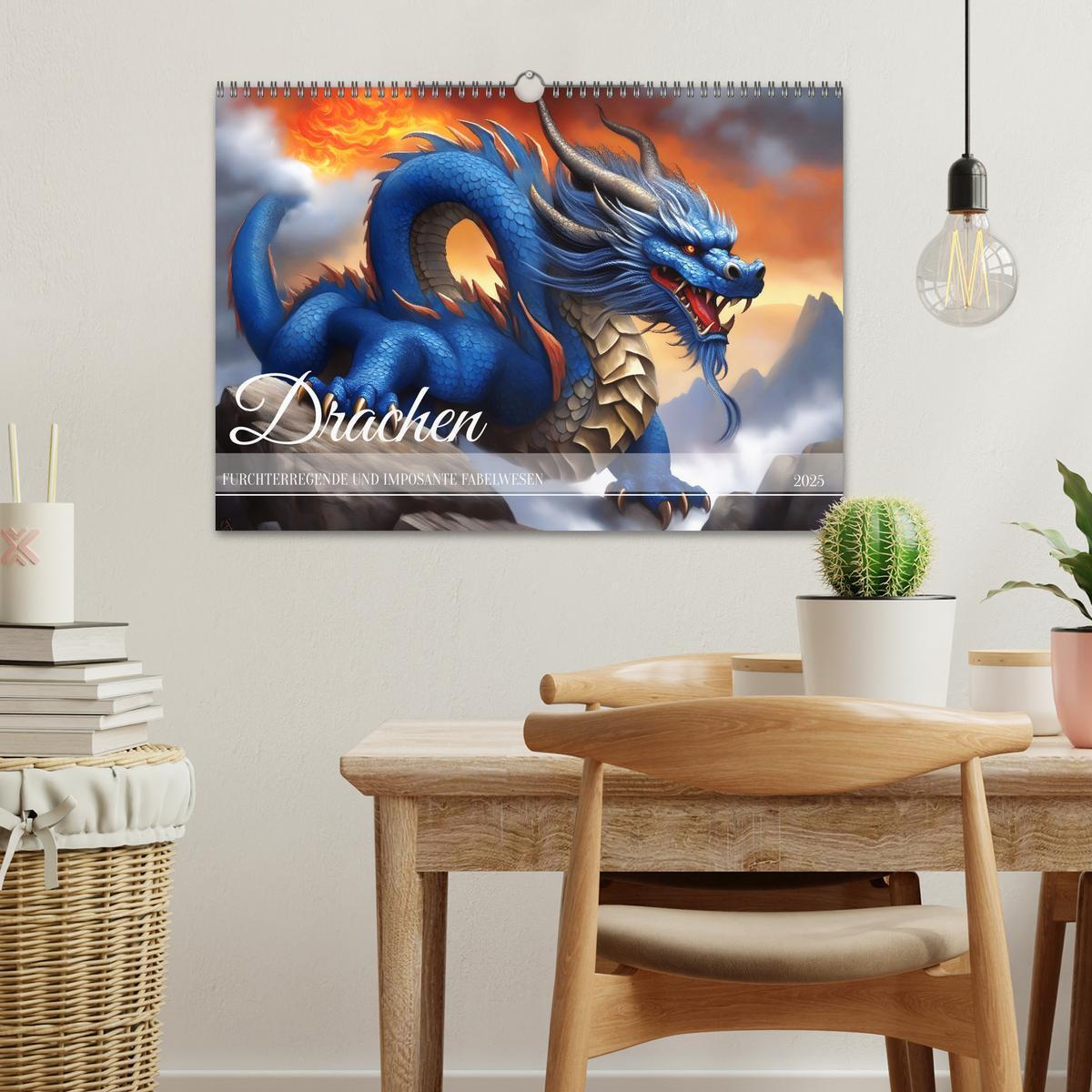 Bild: 9783383805639 | Drachen - Furchterregende und imposante Fabelwesen (Wandkalender...