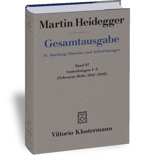 Gesamtausgabe. 4 Abteilungen / Anmerkungen I-V - Heidegger, Martin