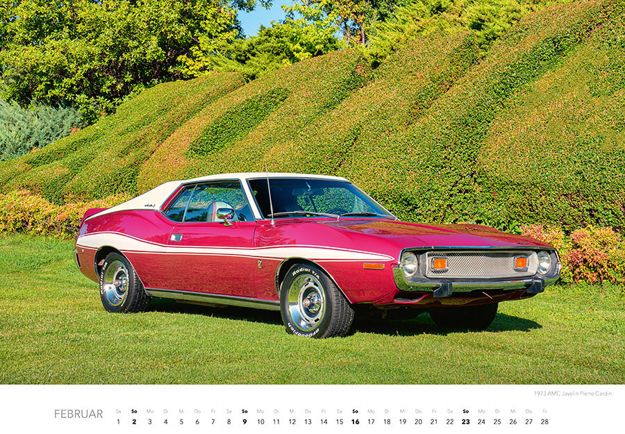 Bild: 9783966648288 | Muscle Cars Kalender 2025 | Frank Mundus | Kalender | Spiralbindung