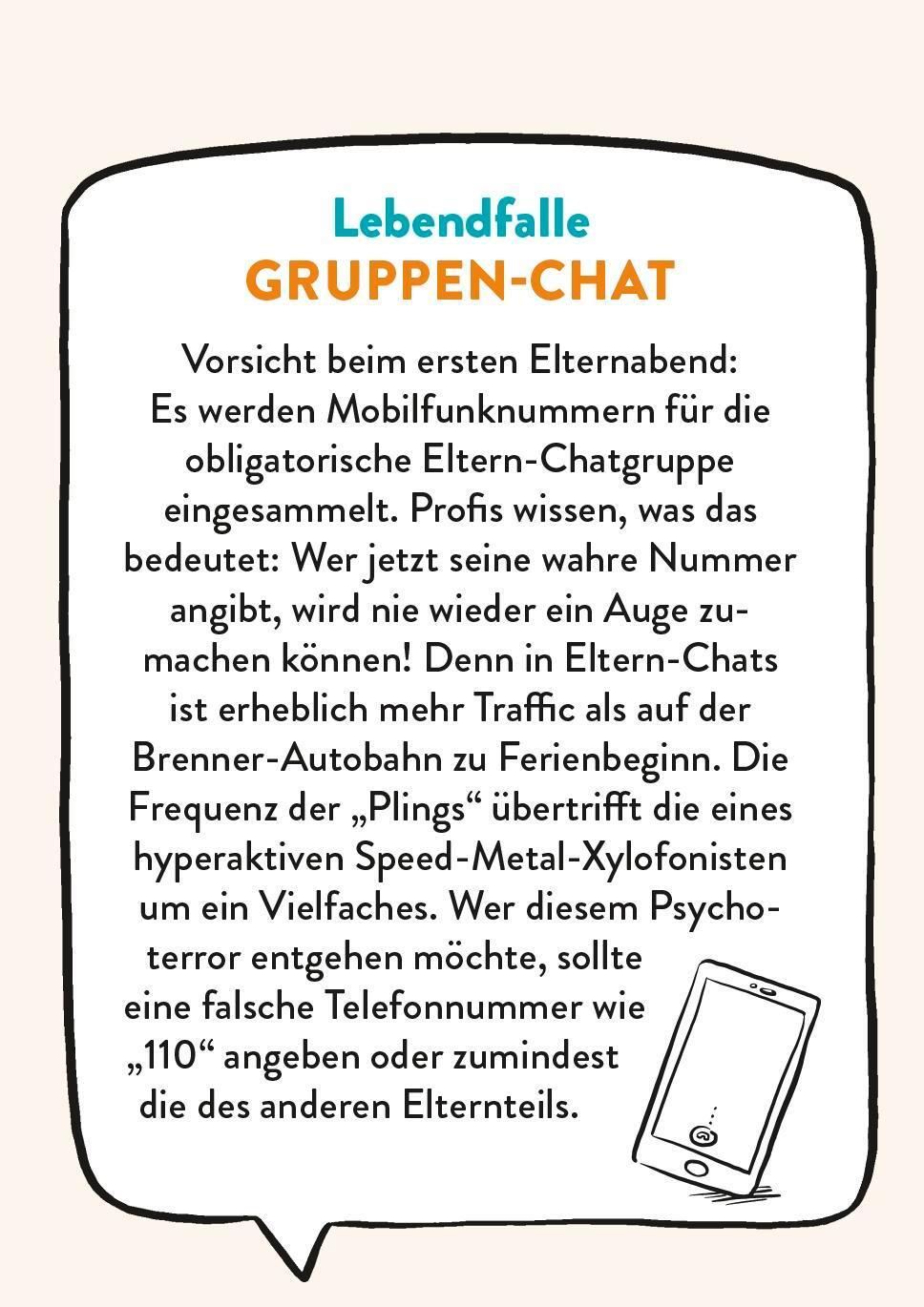 Bild: 9783629015310 | Survival Guide für den Elternabend | Sebastian Fitzek | Taschenbuch